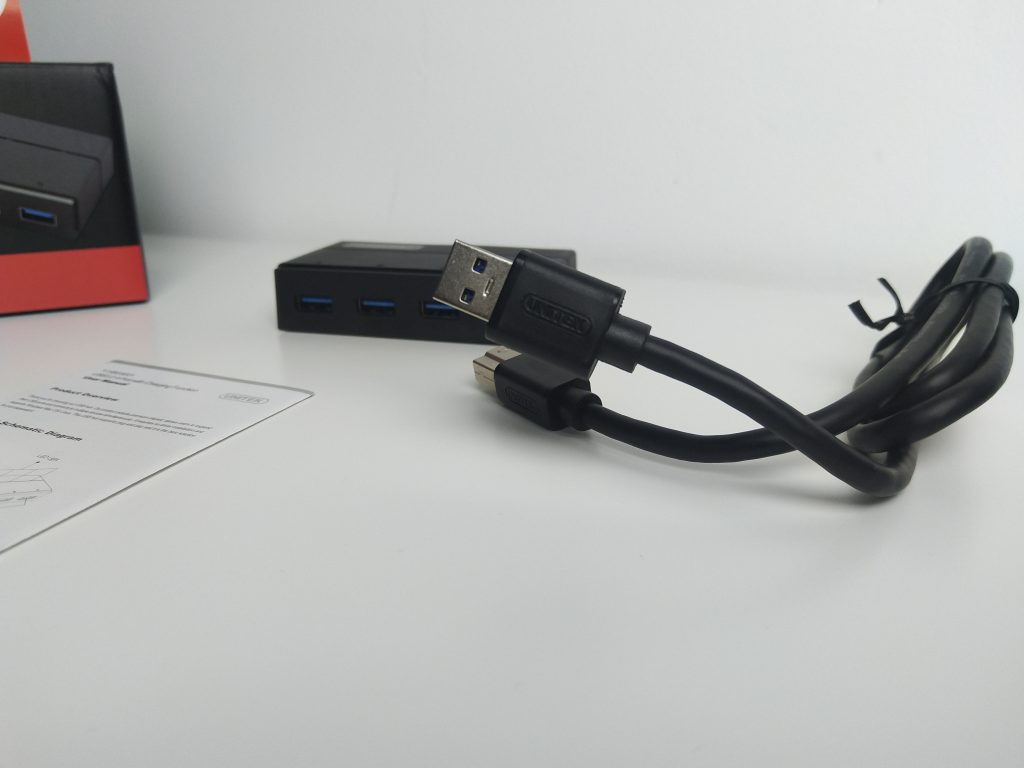 Aktywny HUB 4x USB 3.0 z funkcją ładowania | UNITEK Y-HB03001 38 IMG 20181117 183220