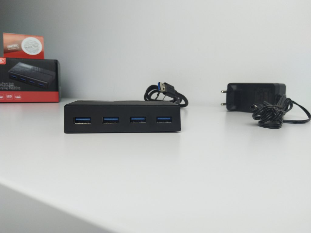 Aktywny HUB 4x USB 3.0 z funkcją ładowania | UNITEK Y-HB03001 52 IMG 20181117 183459