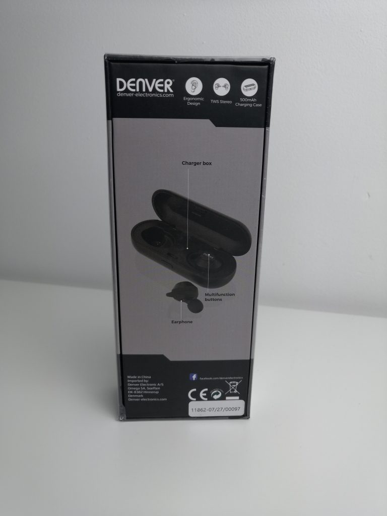 Bezprzewodowe słuchawki od Denver | Denver TWE-51 22 IMG 20181121 170850