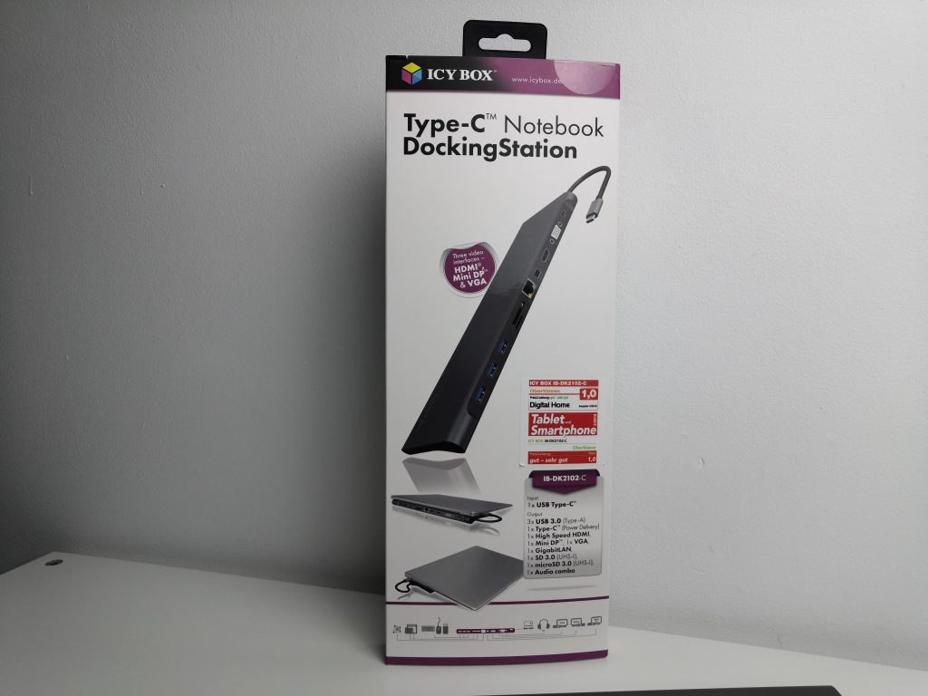 Solidna stacja dokująca na złączu USB typu C z masą portów | ICY BOX IB-DK2102-C 16 IMG 20181121 171857