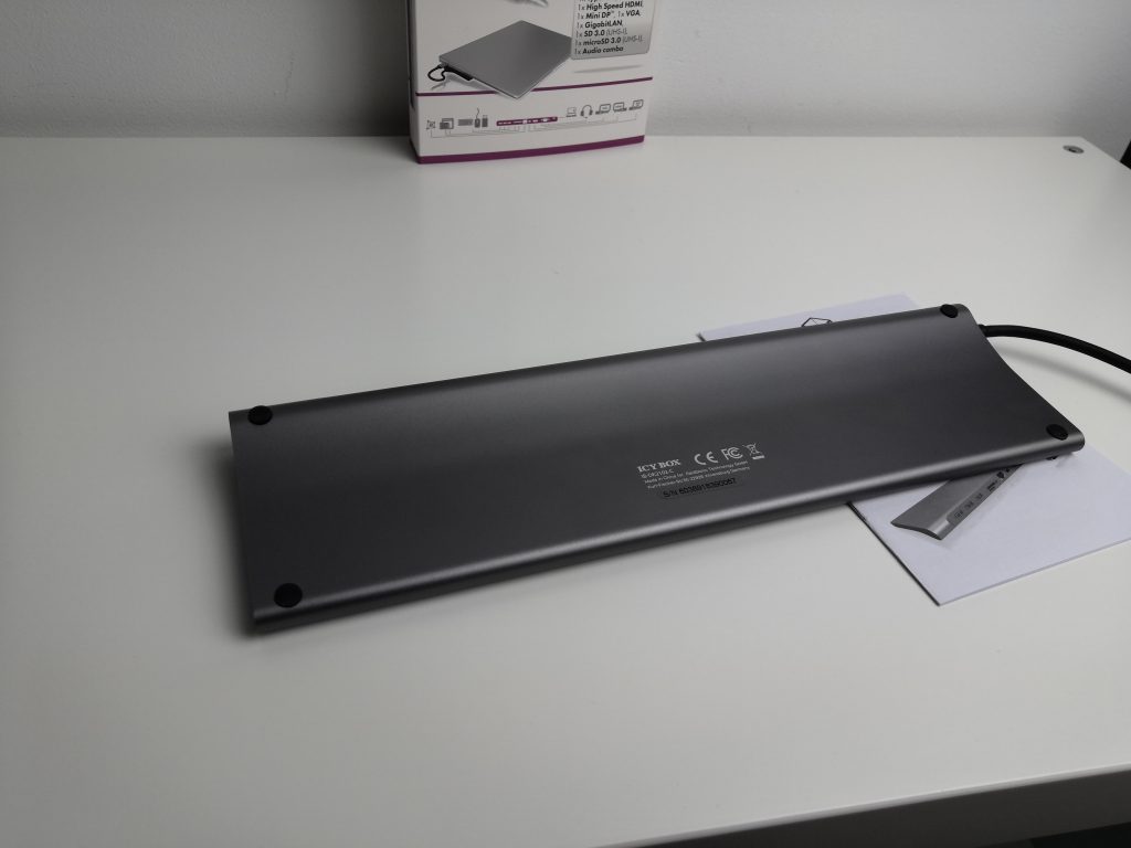 Solidna stacja dokująca na złączu USB typu C z masą portów | ICY BOX IB-DK2102-C 38 IMG 20181121 172243