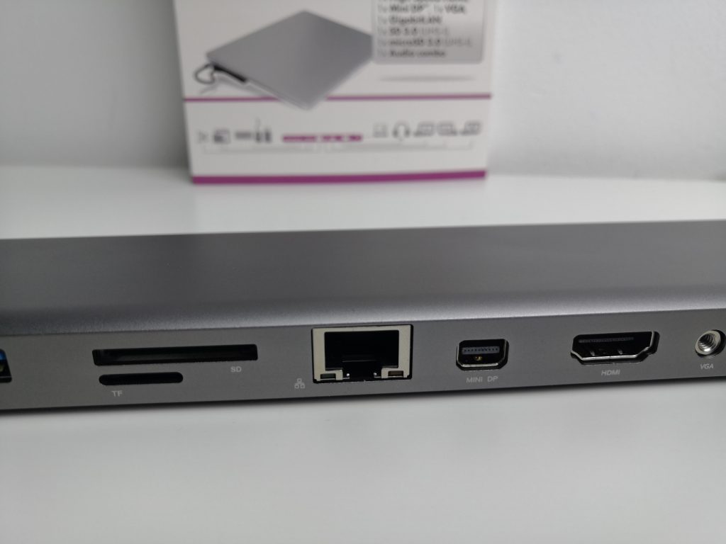 Solidna stacja dokująca na złączu USB typu C z masą portów | ICY BOX IB-DK2102-C 50 IMG 20181121 172336