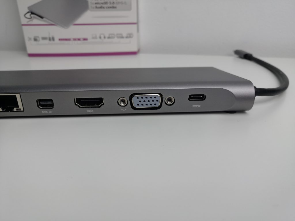 Solidna stacja dokująca na złączu USB typu C z masą portów | ICY BOX IB-DK2102-C 52 IMG 20181121 172343