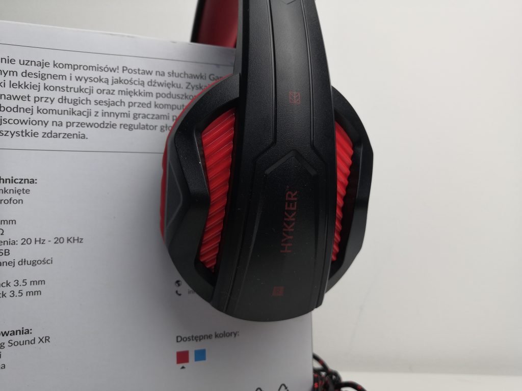 Słuchawki dla gracza z Biedronki | HYKKER Gaming Sound XR 28 IMG 20181201 100455