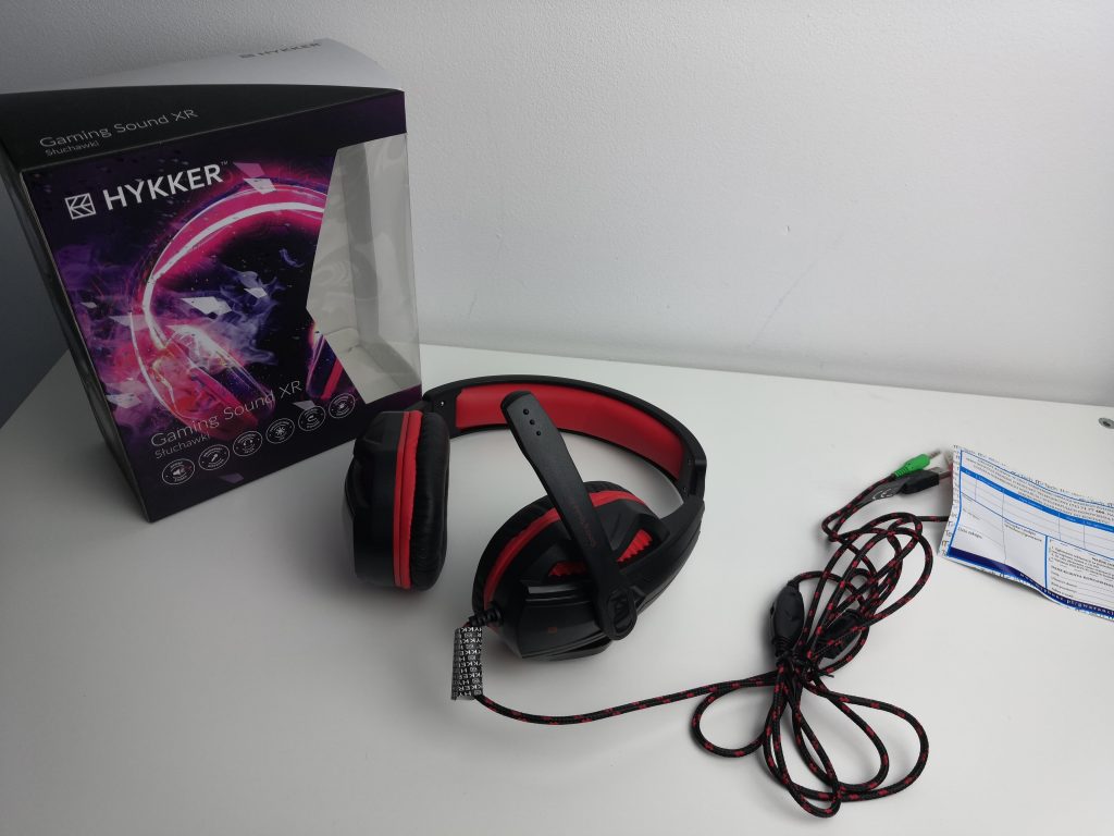 Słuchawki dla gracza z Biedronki | HYKKER Gaming Sound XR 50 IMG 20181201 100851