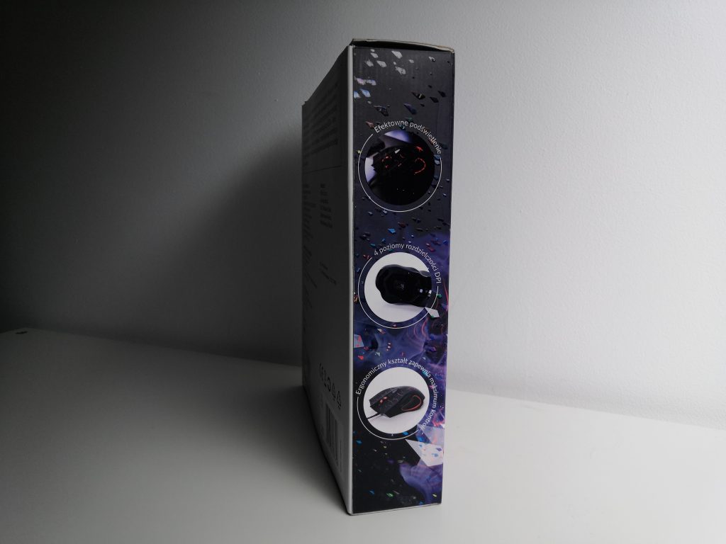 Mysz LED + podkładka Gaming Set XR od HYKKER 20 IMG 20181201 101440