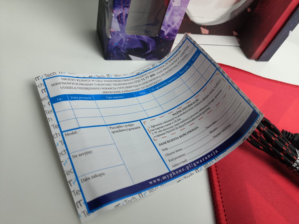 Mysz LED + podkładka Gaming Set XR od HYKKER 28 IMG 20181201 101659