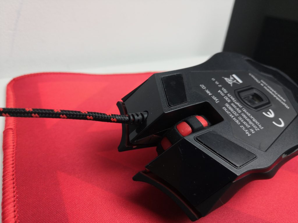 Mysz LED + podkładka Gaming Set XR od HYKKER 62 IMG 20181201 101840