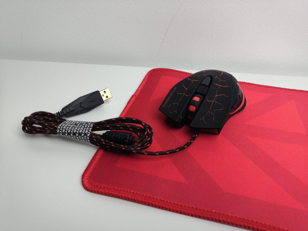 Mysz LED + podkładka Gaming Set XR od HYKKER 32 IMG 20181201 101854