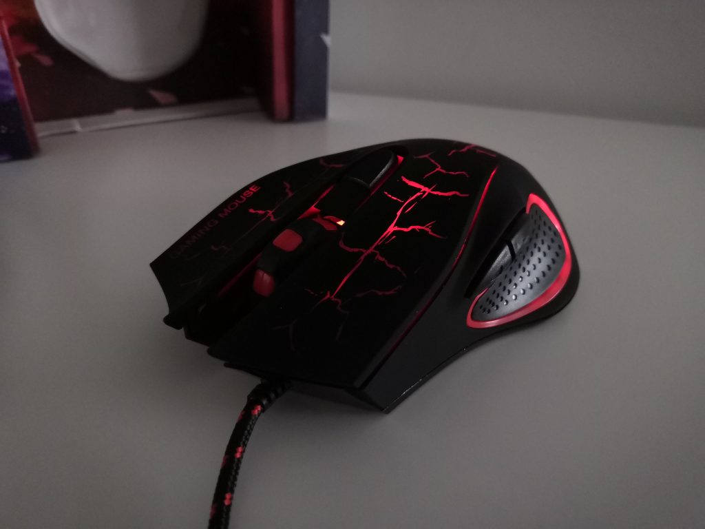 Mysz LED + podkładka Gaming Set XR od HYKKER 46 IMG 20181201 102056