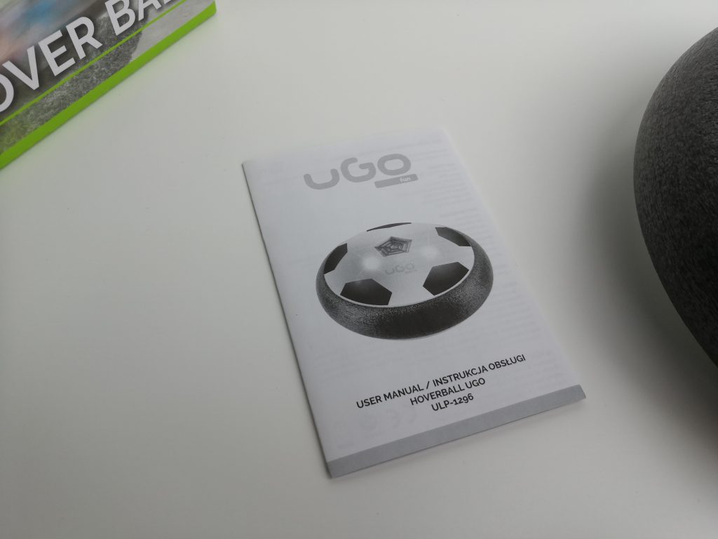 Latająca piłka nożna? | uGo HOVER BALL 30 IMG 20181209 152528