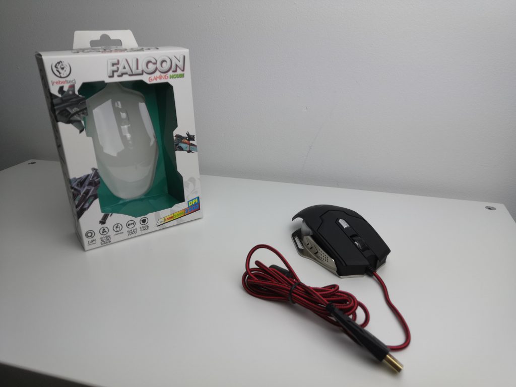 Stalowa myszka dla gracza? | Rebeltec FALCON 20 IMG 20181209 155500