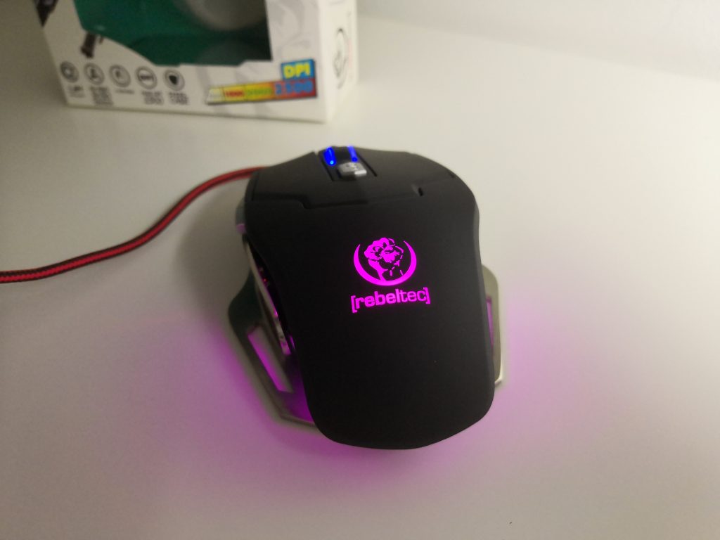 Stalowa myszka dla gracza? | Rebeltec FALCON 68 IMG 20181209 155732
