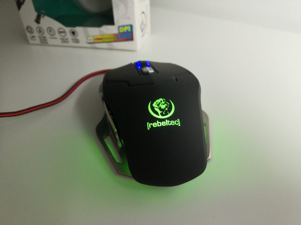 Stalowa myszka dla gracza? | Rebeltec FALCON 70 IMG 20181209 155733