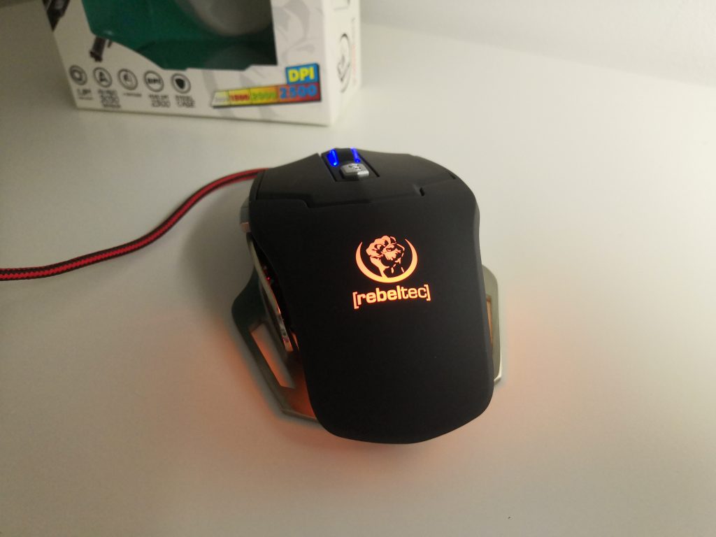 Stalowa myszka dla gracza? | Rebeltec FALCON 74 IMG 20181209 155735
