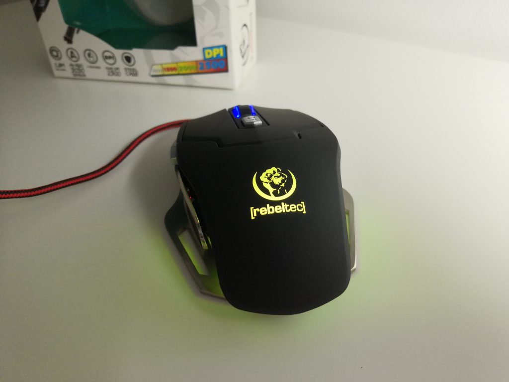 Stalowa myszka dla gracza? | Rebeltec FALCON 76 IMG 20181209 155736
