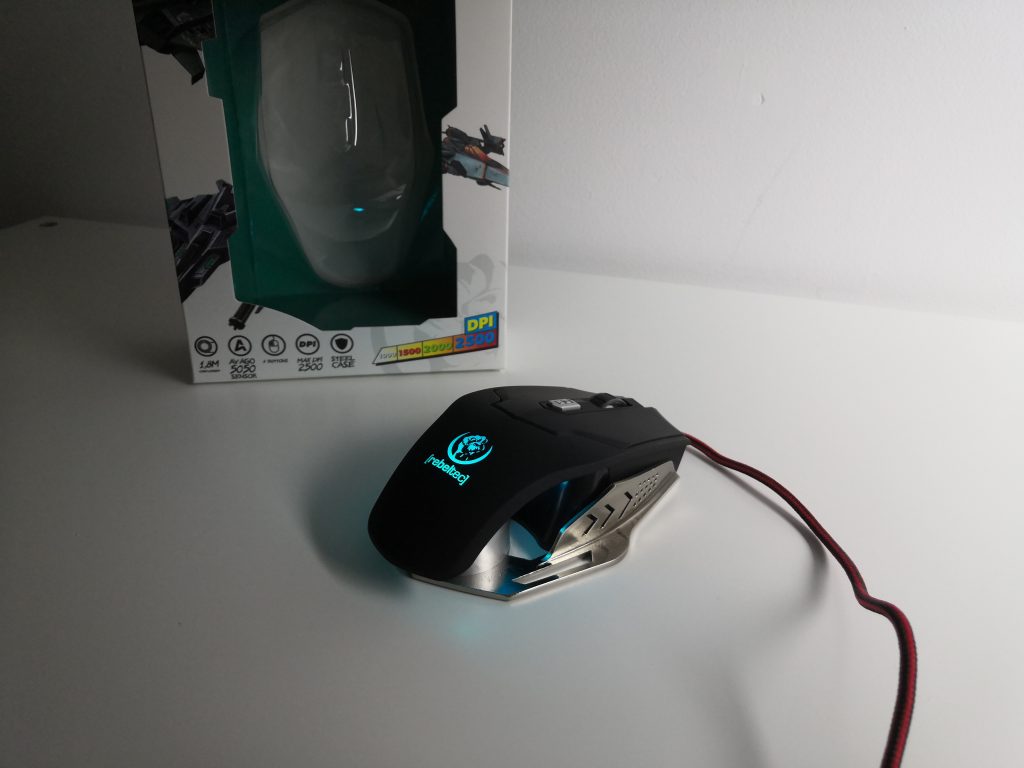 Stalowa myszka dla gracza? | Rebeltec FALCON 86 IMG 20181209 155844
