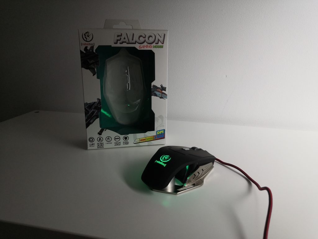 Stalowa myszka dla gracza? | Rebeltec FALCON 88 IMG 20181209 155847