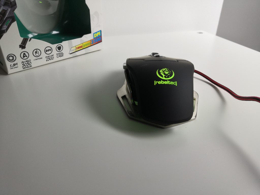 Stalowa myszka dla gracza? | Rebeltec FALCON 90 IMG 20181209 155908