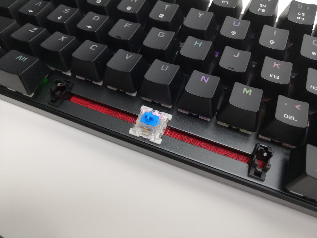 Bezprzewodowa klawiatura mechaniczna w dobrej cenie | MOTOSPEED CK62 OUTEMU BLUE 106 IMG 20181209 163551