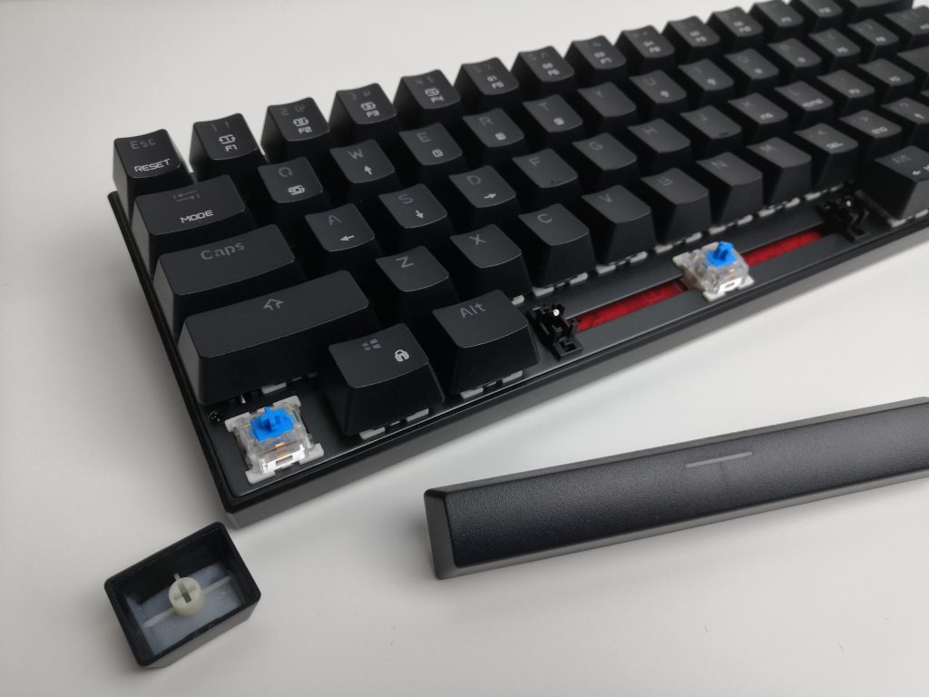 Bezprzewodowa klawiatura mechaniczna w dobrej cenie | MOTOSPEED CK62 OUTEMU BLUE 110 IMG 20181209 163609