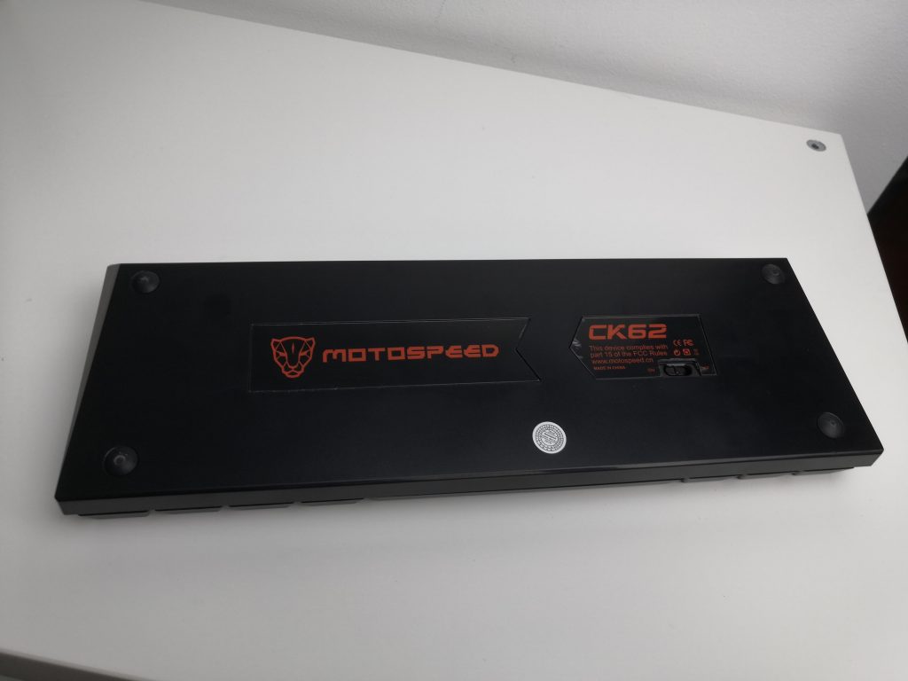 Bezprzewodowa klawiatura mechaniczna w dobrej cenie | MOTOSPEED CK62 OUTEMU BLUE 102 IMG 20181209 163718