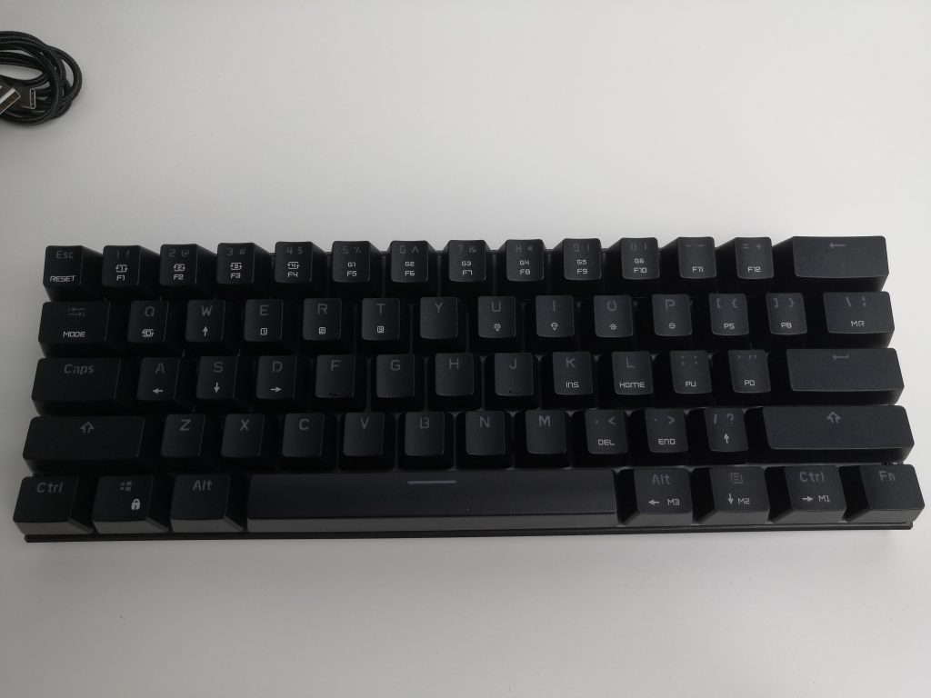 Bezprzewodowa klawiatura mechaniczna w dobrej cenie | MOTOSPEED CK62 OUTEMU BLUE 32 IMG 20181209 163751