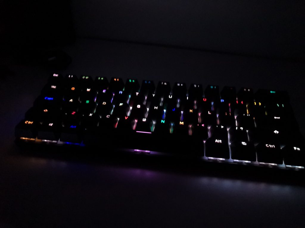 Bezprzewodowa klawiatura mechaniczna w dobrej cenie | MOTOSPEED CK62 OUTEMU BLUE 90 IMG 20181209 163909