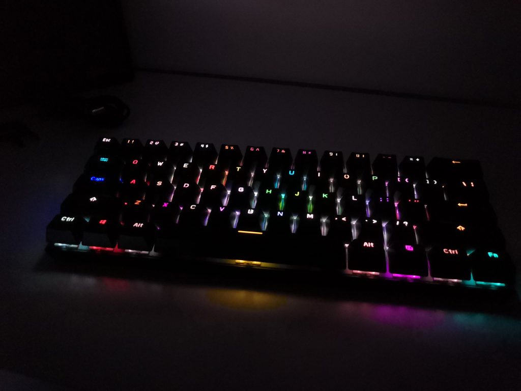 Bezprzewodowa klawiatura mechaniczna w dobrej cenie | MOTOSPEED CK62 OUTEMU BLUE 88 IMG 20181209 163917