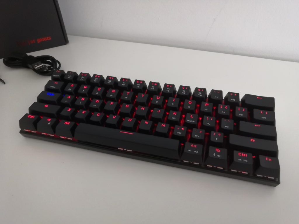 Bezprzewodowa klawiatura mechaniczna w dobrej cenie | MOTOSPEED CK62 OUTEMU BLUE 84 IMG 20181209 164012
