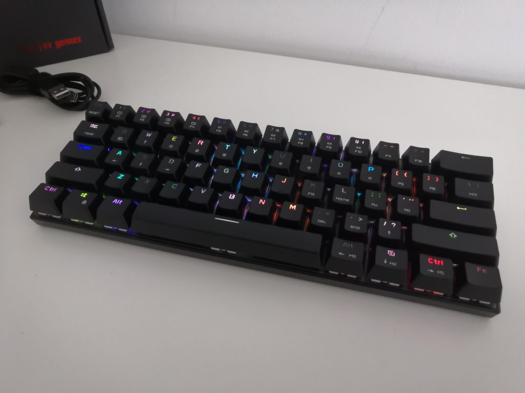 Bezprzewodowa klawiatura mechaniczna w dobrej cenie | MOTOSPEED CK62 OUTEMU BLUE 82 IMG 20181209 164020
