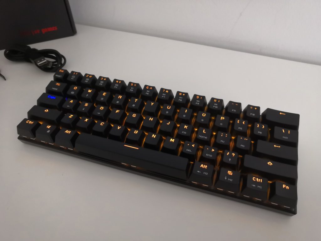 Bezprzewodowa klawiatura mechaniczna w dobrej cenie | MOTOSPEED CK62 OUTEMU BLUE 76 IMG 20181209 164153