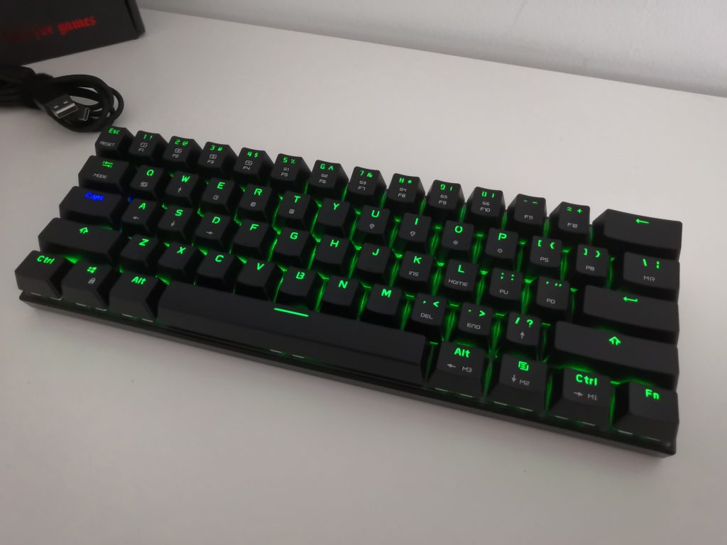 Bezprzewodowa klawiatura mechaniczna w dobrej cenie | MOTOSPEED CK62 OUTEMU BLUE 74 IMG 20181209 164207