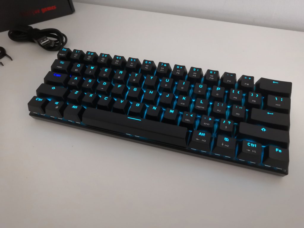 Bezprzewodowa klawiatura mechaniczna w dobrej cenie | MOTOSPEED CK62 OUTEMU BLUE 72 IMG 20181209 164212