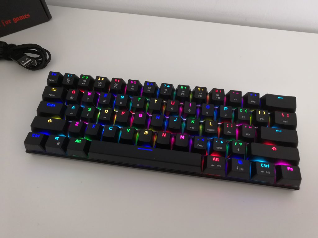 Bezprzewodowa klawiatura mechaniczna w dobrej cenie | MOTOSPEED CK62 OUTEMU BLUE 64 IMG 20181209 164443