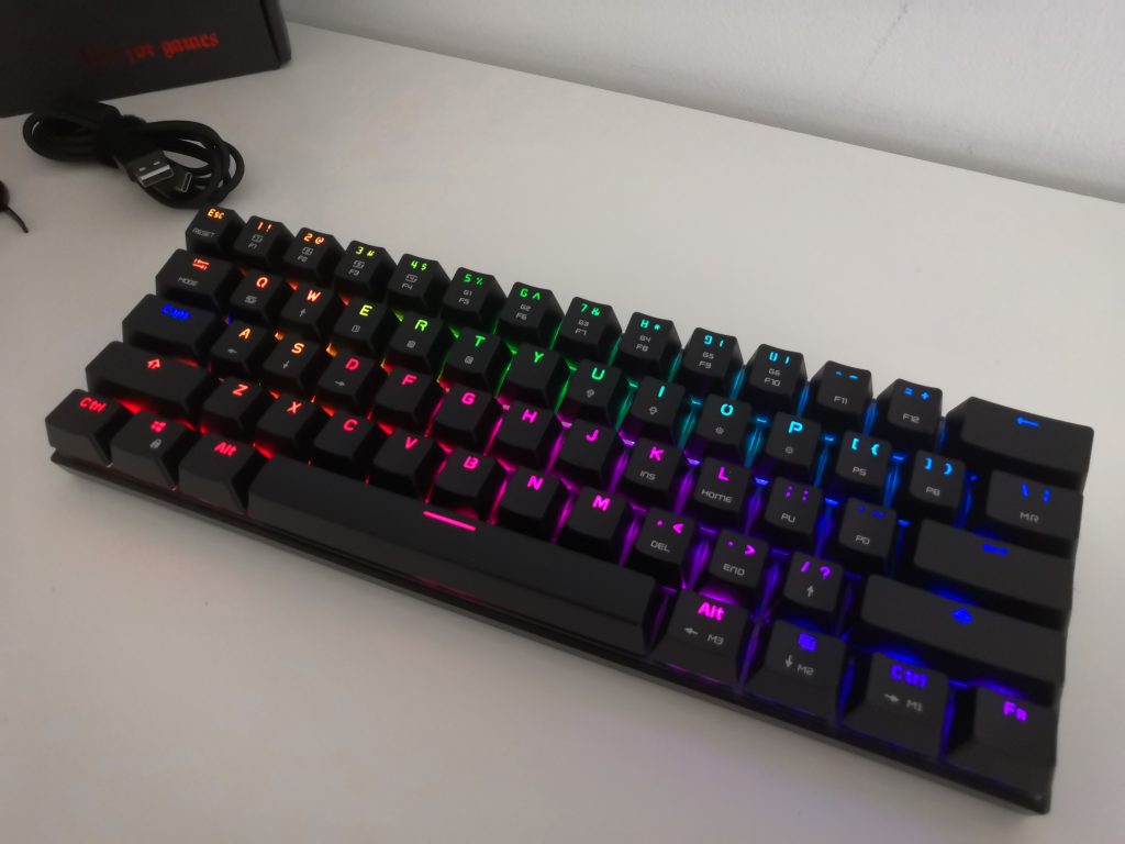 Bezprzewodowa klawiatura mechaniczna w dobrej cenie | MOTOSPEED CK62 OUTEMU BLUE 60 IMG 20181209 164539