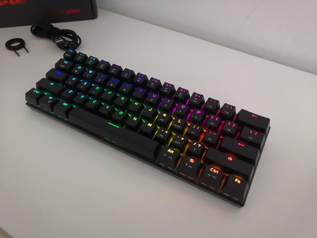 Bezprzewodowa klawiatura mechaniczna w dobrej cenie | MOTOSPEED CK62 OUTEMU BLUE 56 IMG 20181209 164553
