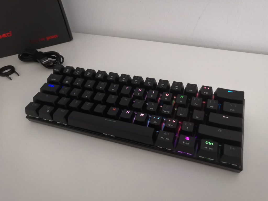 Bezprzewodowa klawiatura mechaniczna w dobrej cenie | MOTOSPEED CK62 OUTEMU BLUE 48 IMG 20181209 164710