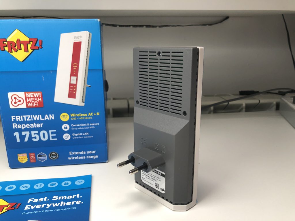 Wzmacniacz sieci WiFi klasy Premium - FRITZ!WLAN Repeater 1750E 46 17480423 33CB 4902 9654 E2DA607EBA6E