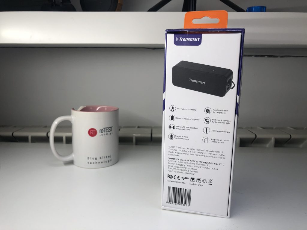 Kolejny głośniczek bezprzewodowy od Tronsmarta w niezłej cenie! 18 190446B7 2BB5 42F4 839F E201A86427F3