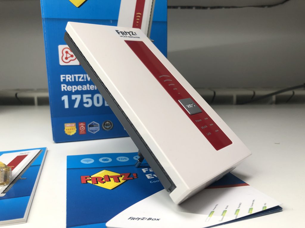 Wzmacniacz sieci WiFi klasy Premium - FRITZ!WLAN Repeater 1750E 30 1EF3829D 74A4 4D5C A2B5 5EA418FAFD20