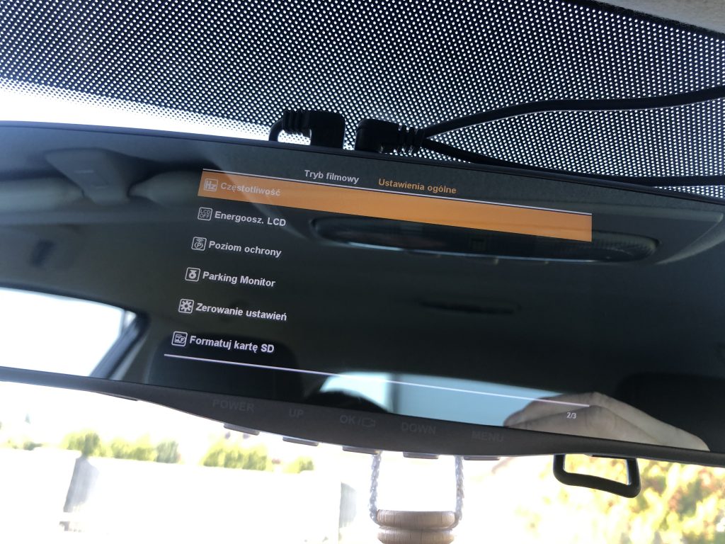 Lusterko wsteczne z rejestratorem jazdy i Night Vision 66 3E121795 E25A 49AC 9188 620634A5D017