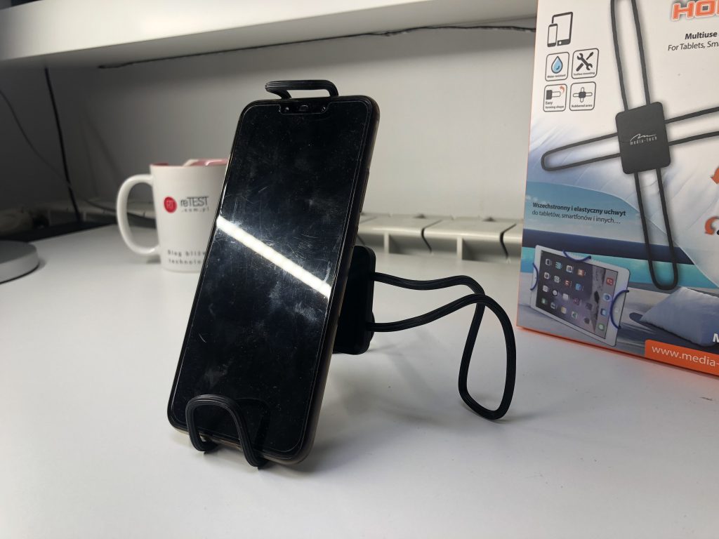 Tani, elastyczny uchwyt do telefonów, tabletów i innych od Media-Tech 30 6D483501 9FDB 4240 BB4C 83539745C961