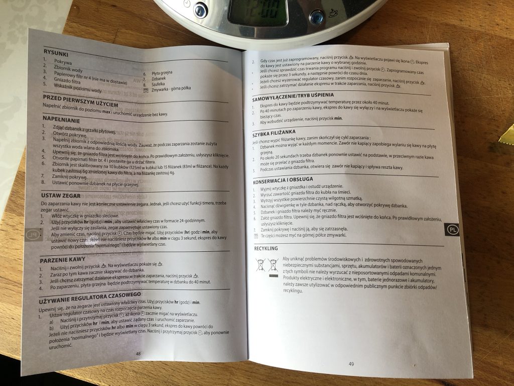 Nowoczesny ekspres przelewowy do kawy Russell Hobbs Inspire White 20 A5CB9A12 87F9 4D65 9237 9DFDF666B78E