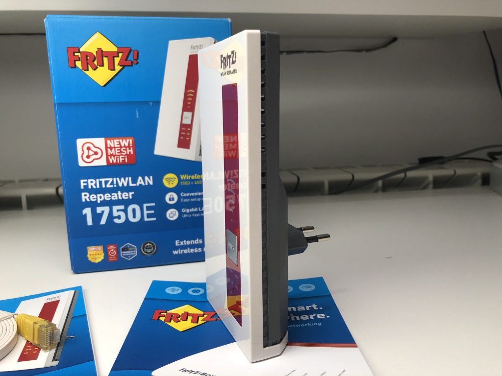 Wzmacniacz sieci WiFi klasy Premium - FRITZ!WLAN Repeater 1750E 40 EA9EBB39 17D4 4EB6 AC3B F2BA663894CE