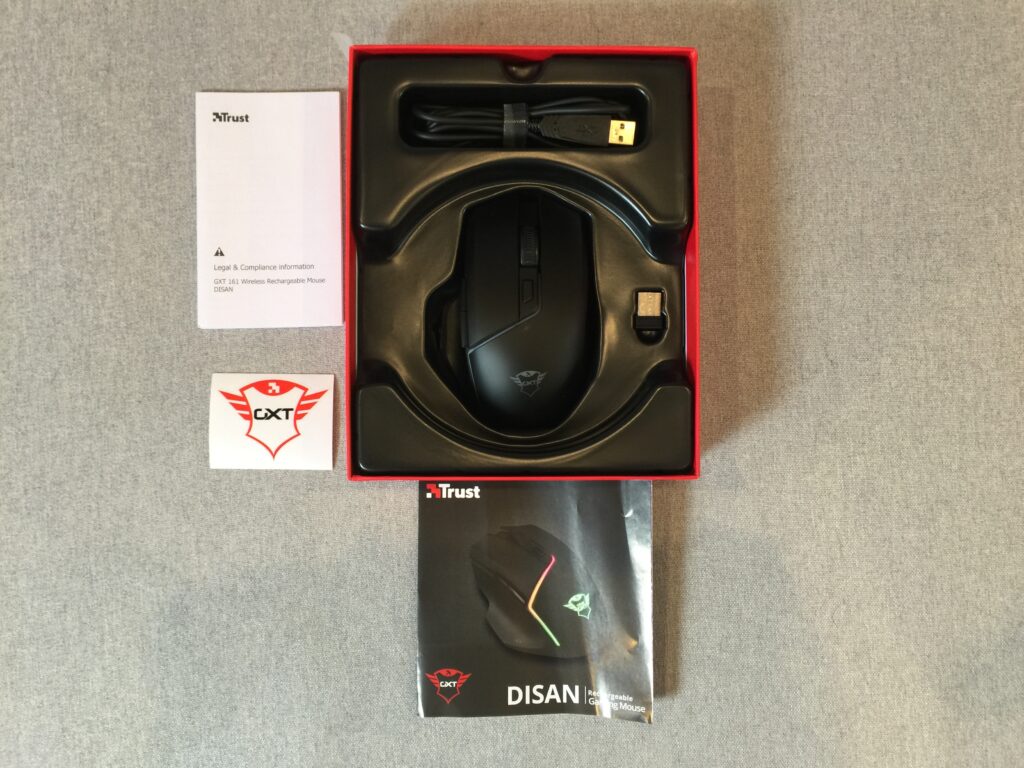 Myszka bezprzewodowa dla graczy! Trust DISAN GXT 161 28 3 scaled