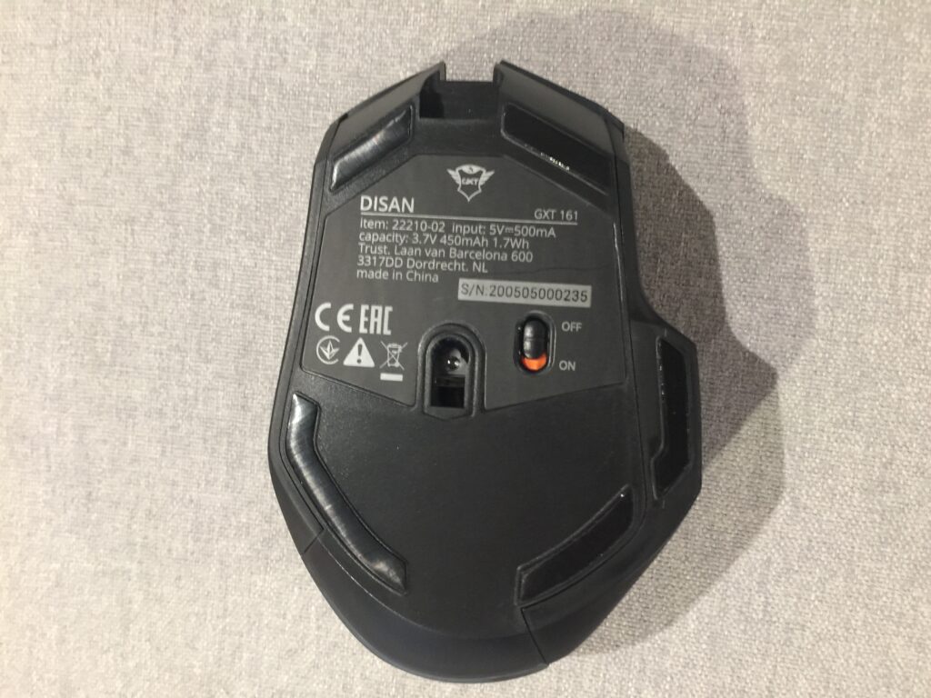 Myszka bezprzewodowa dla graczy! Trust DISAN GXT 161 34 44 scaled