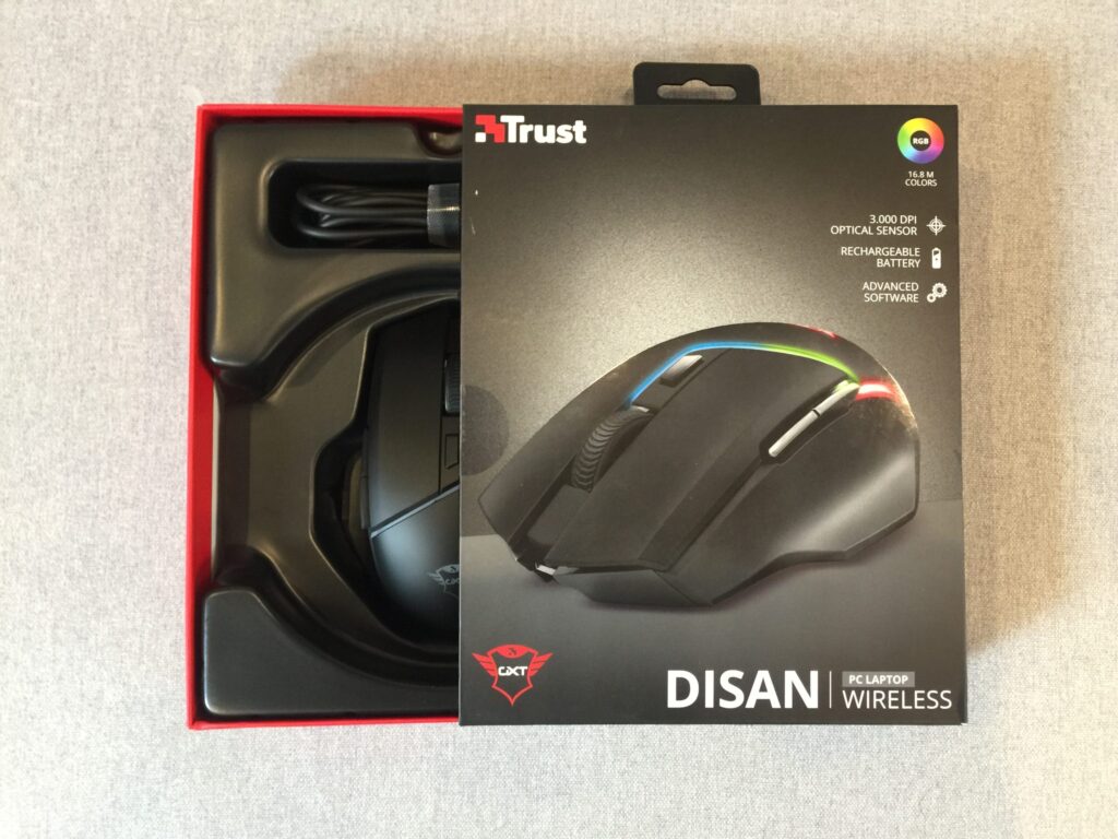 Myszka bezprzewodowa dla graczy! Trust DISAN GXT 161 26 5 scaled e1611508199649
