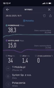 Bezprzewodowy router 4G LTE i trochę test internetu mobilnego... 74 856B9DE2 EC86 43A3 B610 106009643A61