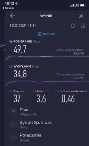 Bezprzewodowy router 4G LTE i trochę test internetu mobilnego... 72 E435096A D64D 46F5 8CD3 AB484A9DDC39